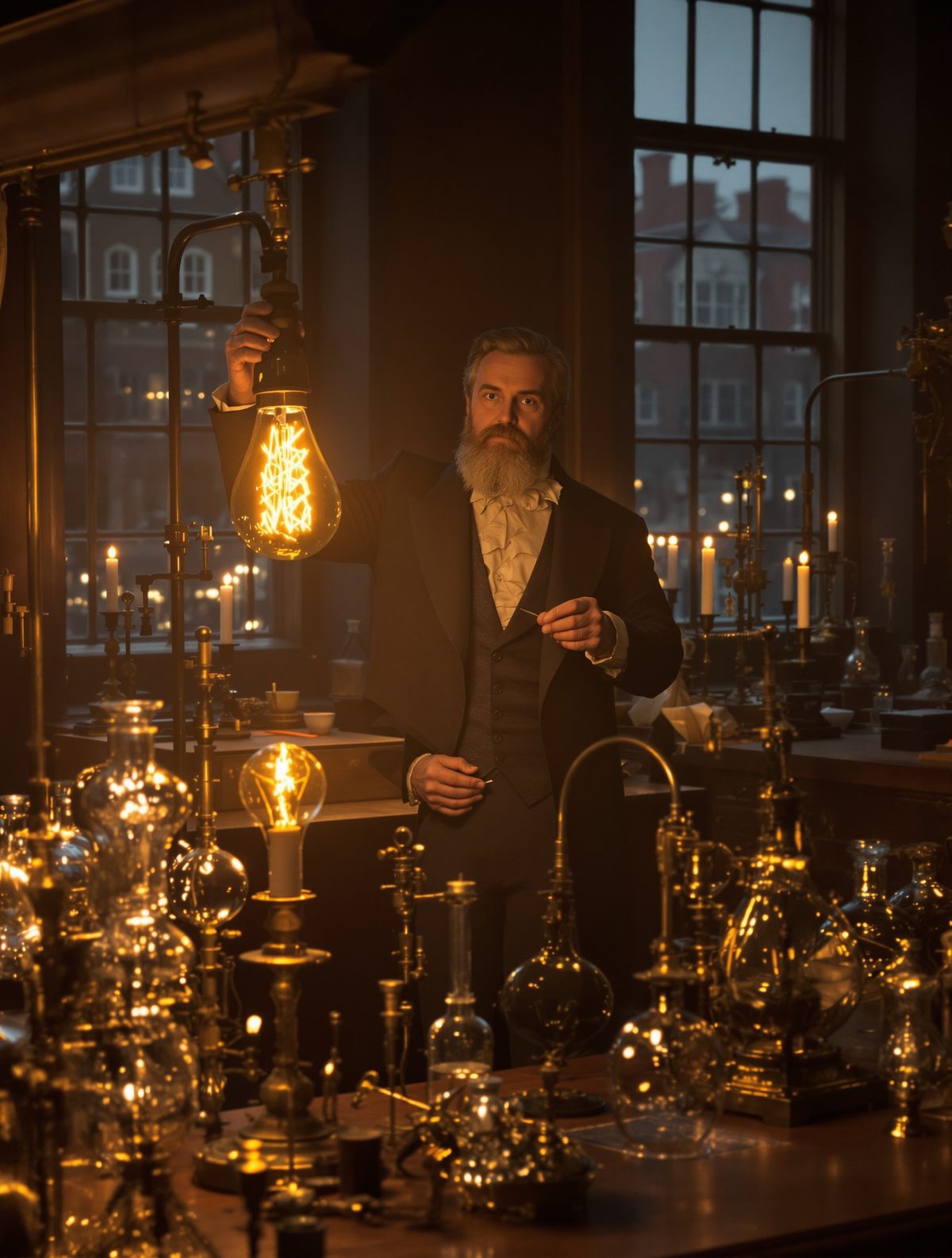 The night Joseph Swan lit up Newcastle before Edison